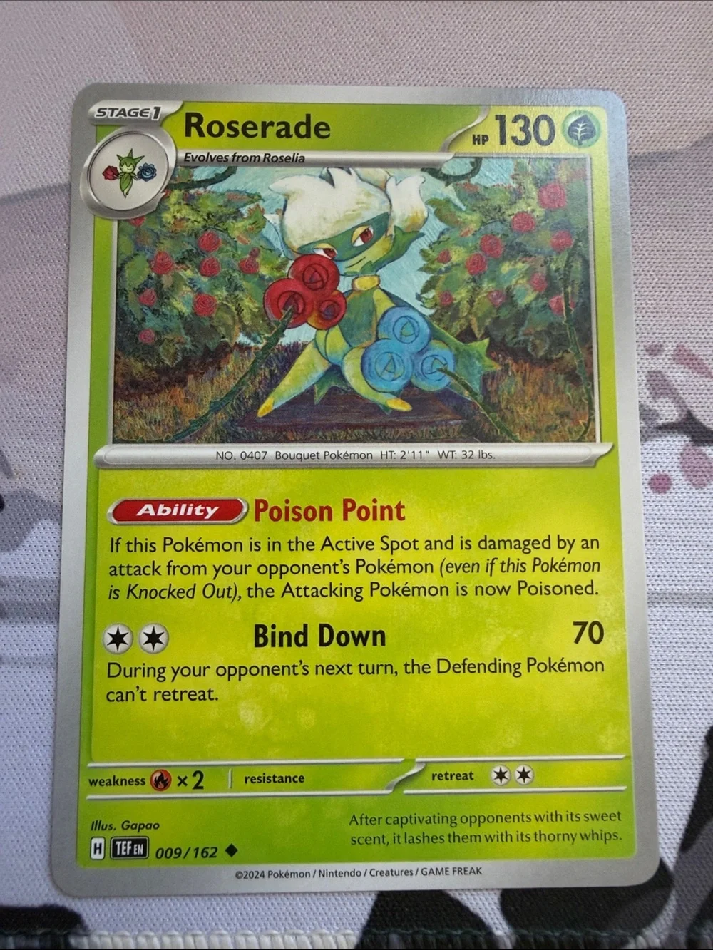 🌸 Flower Pokémon Card Lot | Oddish Roserade Cherubi Petilil ✨5/$25✨
